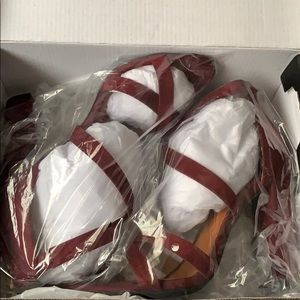 Burgundy Windsor Heels